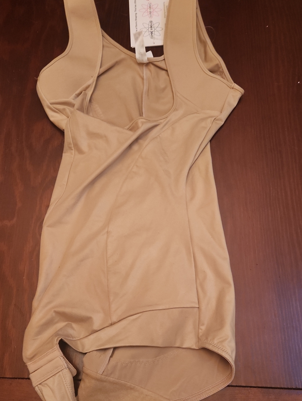 Seamless Nude Xl  Shaping Bodysuit with Built-In Support Nwt